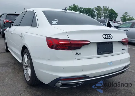 2022 Audi A4 Premium Plus 45 Tfsi S Line Quattro S Tronic z USA, uszkodzony, nr VIN WAUEAAF49NN008799